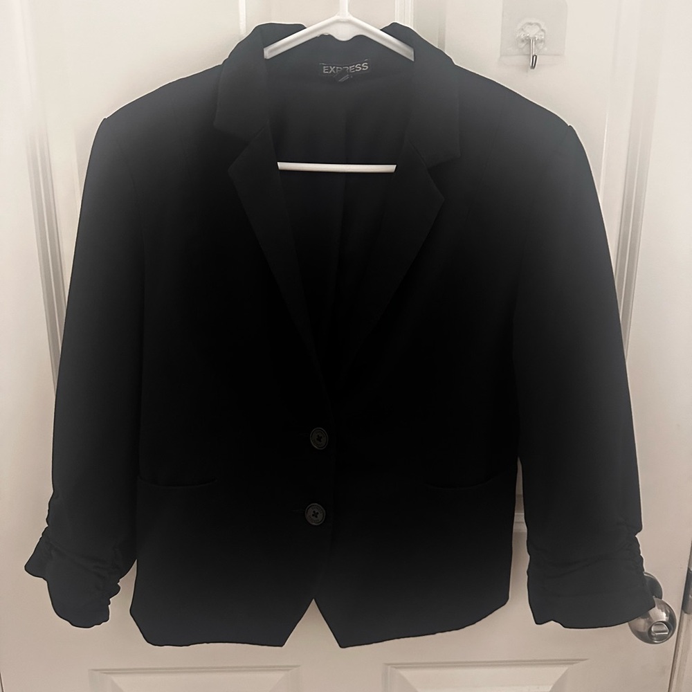Express Black Blazer Classic Suit Jacket